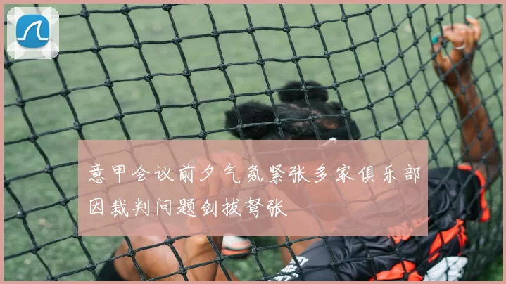 意甲会议前夕气氛紧张多家俱乐部因裁判问题剑拔弩张