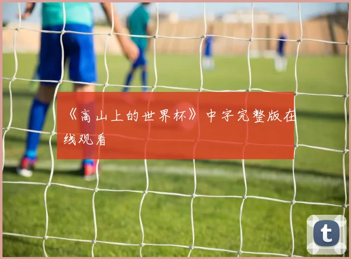 《高山上的世界杯》中字完整版在线观看